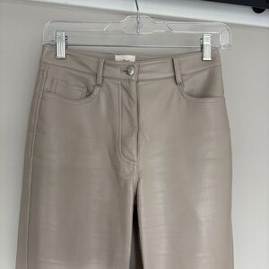 Aritzia Wilfred UnReal Leather Pant